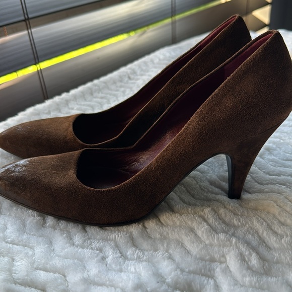 PRADA BROWN SUEDE LEATHER - Picture 6 of 11